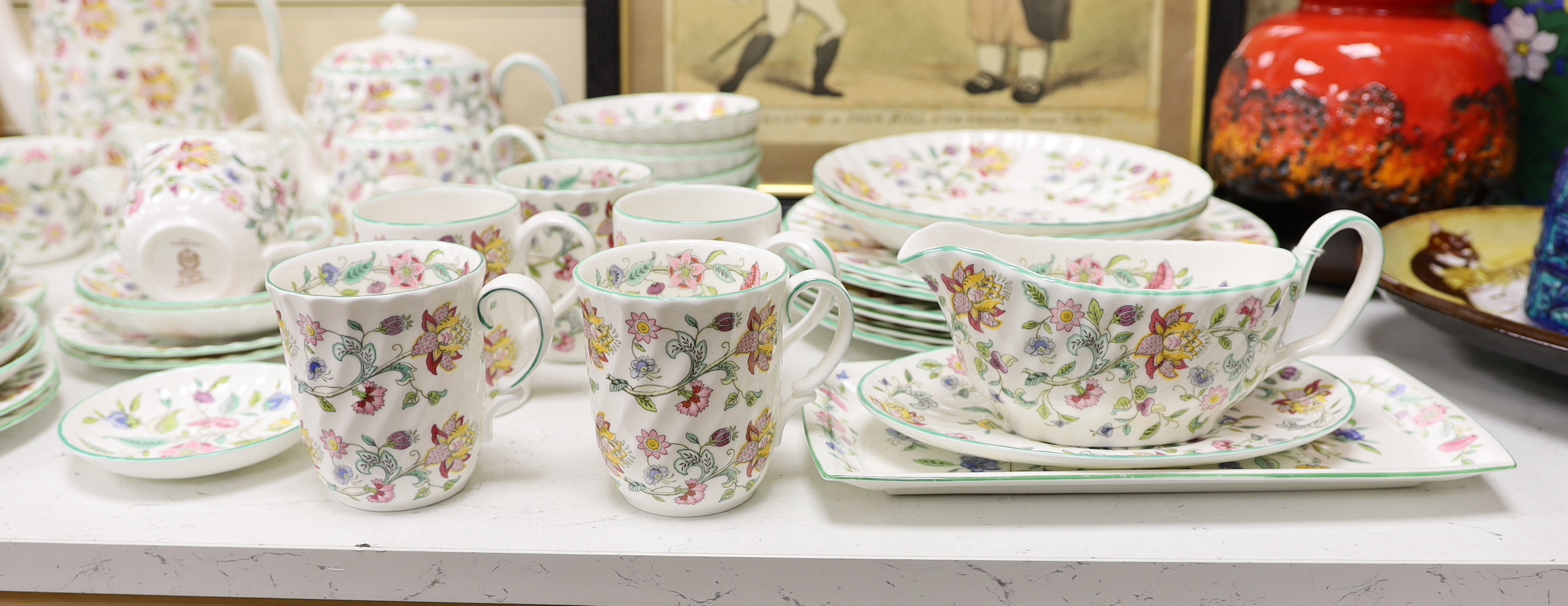 A Minton Haddon Hall tea and coffee service